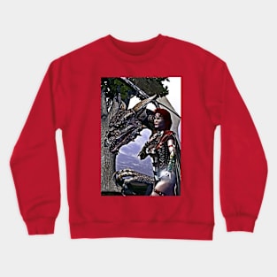 Dragon Sorceress Crewneck Sweatshirt